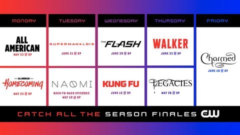 Com a época de finalizar mais temporadas para algumas obras, a The CW anunciou a data de exibição dos seus episódios. Veja: