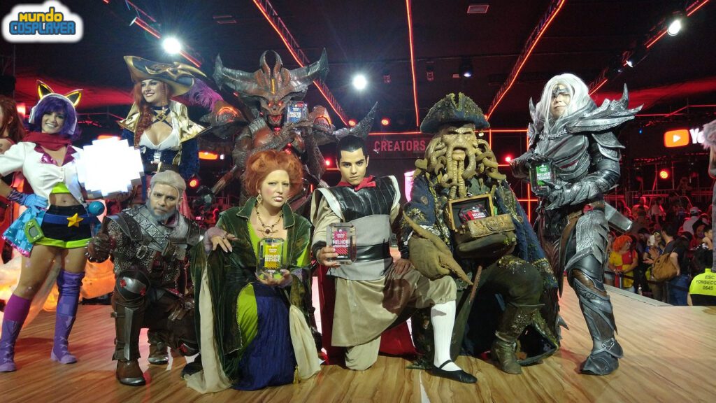 Concurso de cosplay CCXP 19.