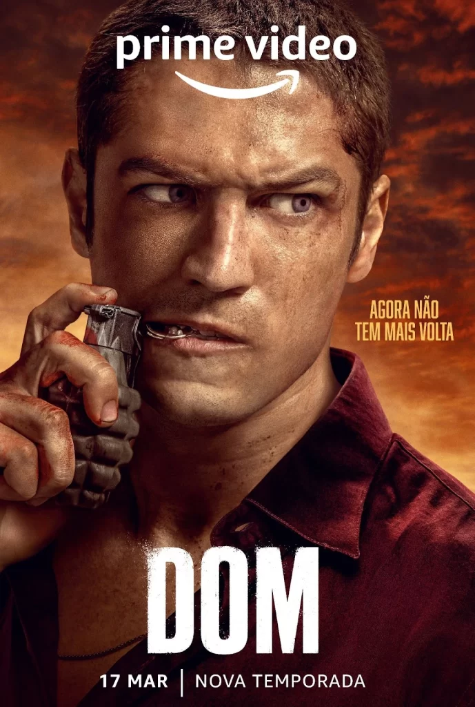 Cartaz oficial da 2ª temporada de Dom.