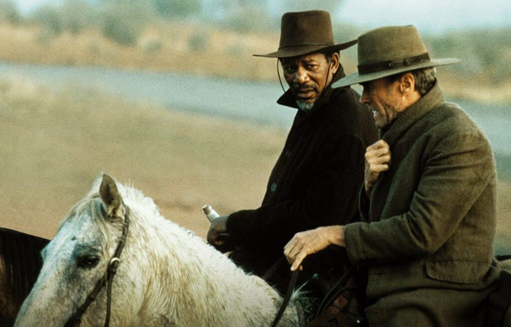 Cena do filme Os Imperdoáveis, lançado em 1992 com direção de Clint Eastwood.